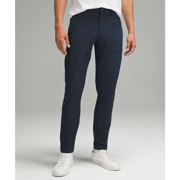 ✨Lululemon Men’s ABC Pant Sz 34 Navy Classic✨ - Picture 1 of 15